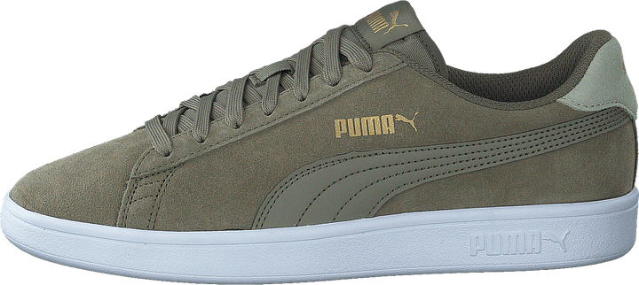 Puma Smash V2 Vetiver-desertsage-teamgold