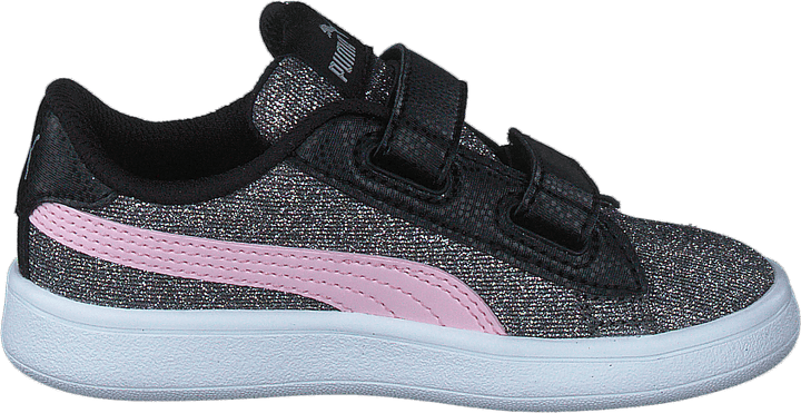 Puma Smash V2 Glitz Glam V Inf Black-pinklady
