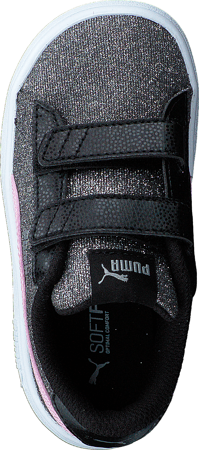 Puma Smash V2 Glitz Glam V Inf Black-pinklady