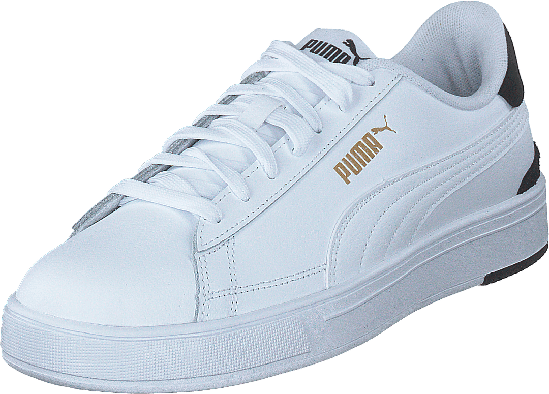 Puma Serve Pro Weiß-weiß-teamgold-schwarz