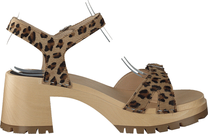 Swedish Sandal Leopard