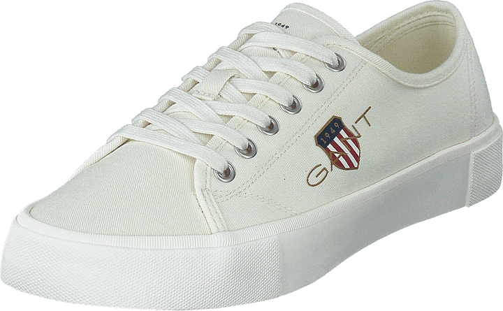 Billox låg spetssko Off White