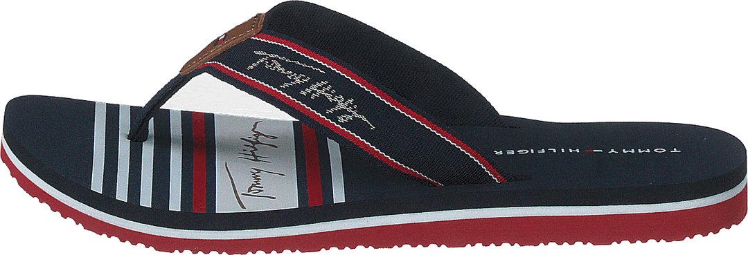 Tommy Signature Beach Sandal Rwb