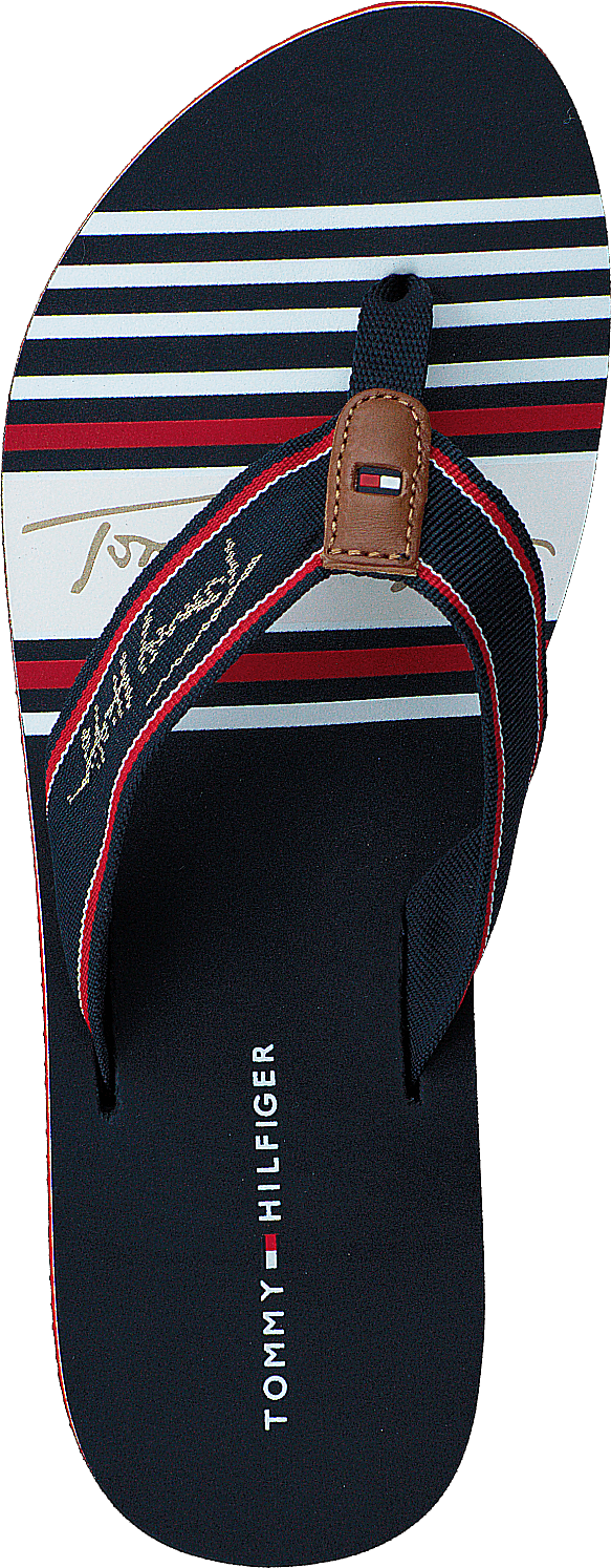 Tommy Signature Beach Sandal Rwb