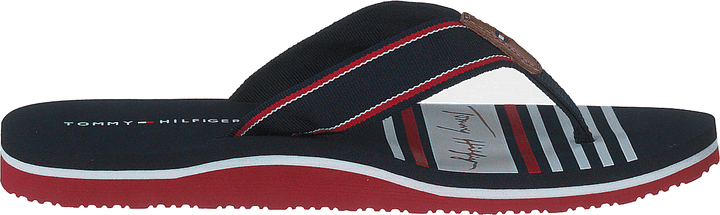 Tommy Signature Beach Sandal Rwb