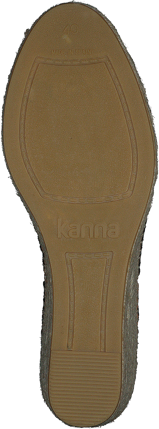 Ania Natural Suede Negro