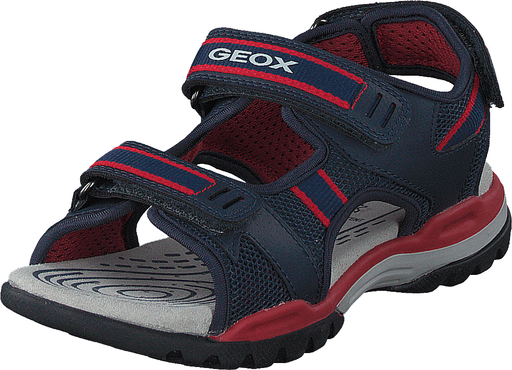 J Borealis Boy Navy/red