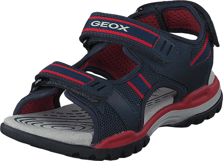 J Borealis Boy Navy/red