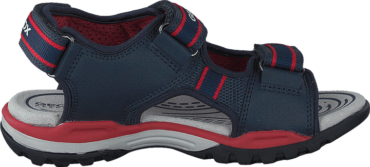 J Borealis Boy Navy/red