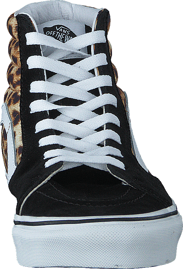 ua sk8-hi (leopard) black/true white –