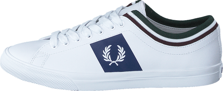 Underspin Tipped Cuff Leather White/white