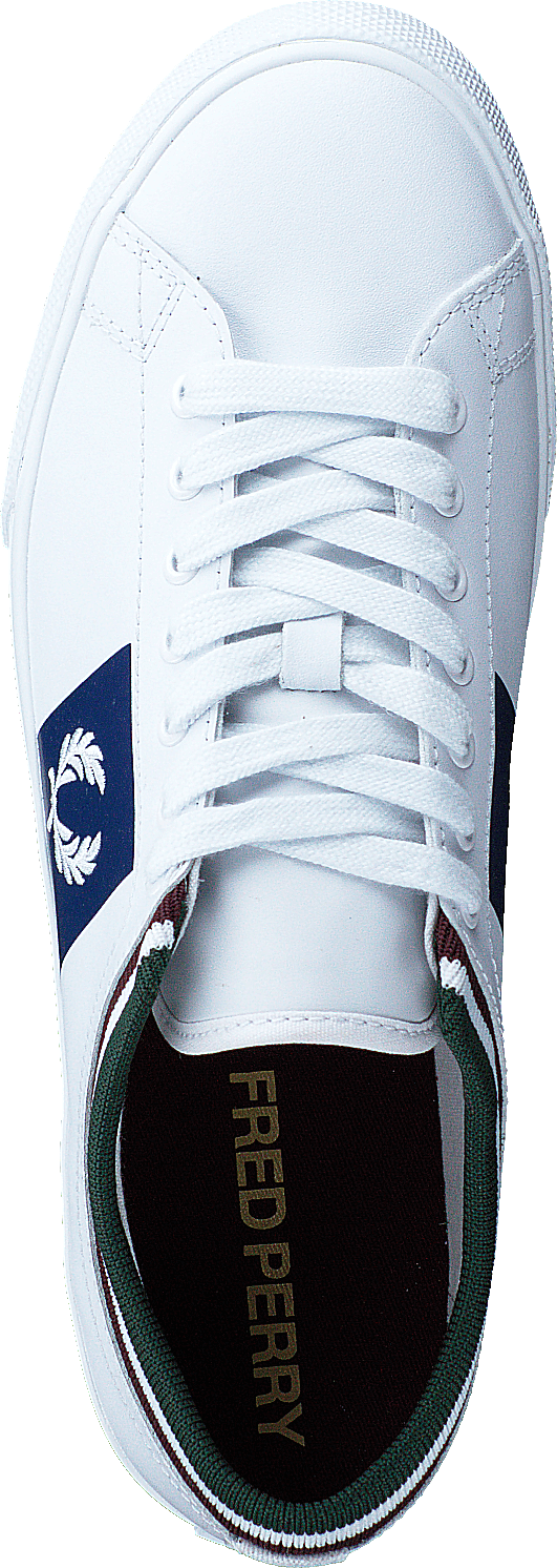 Underspin Tipped Cuff Leather White/white