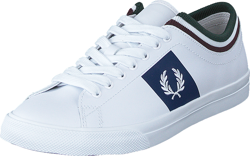 Underspin Tipped Cuff Leather White/white