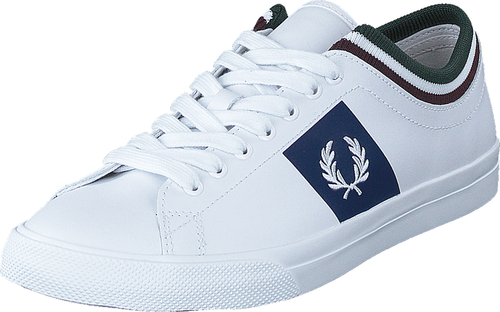 Underspin Tipped Cuff Leather White/white