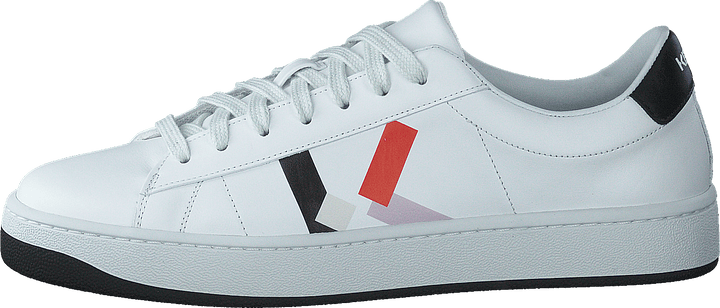 Kourt Lace Up Sneakers Medium Red