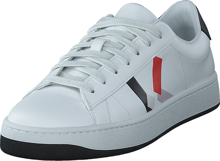 Kourt Lace Up Sneakers Medium Red
