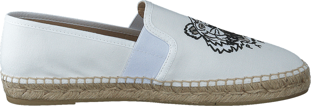 Espadrille Classic Tiger Off White