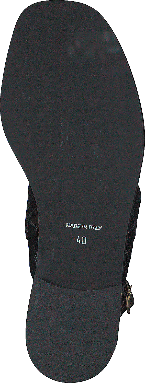 Simpel String Sandal Svart