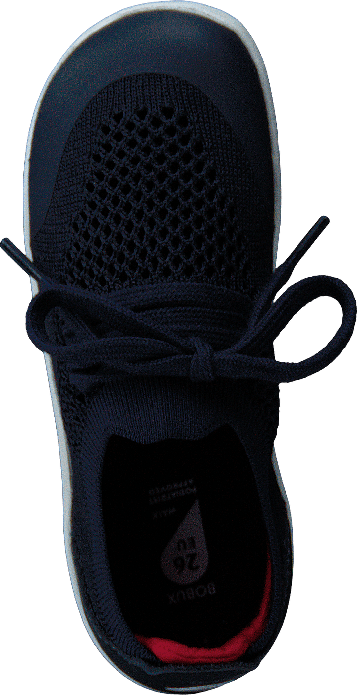 Play Knit Navy + Red