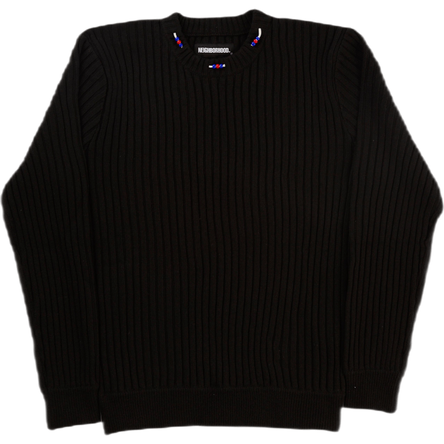 Rib / Ea-knit . Ls Bk