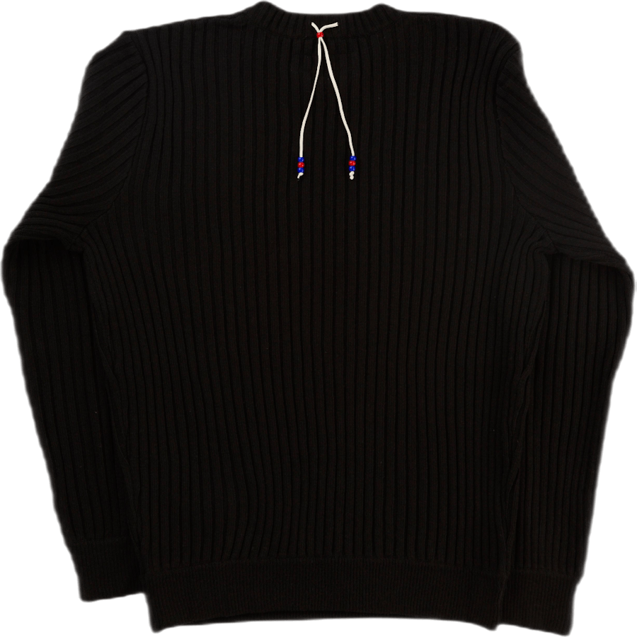 Rib / Ea-knit . Ls Bk