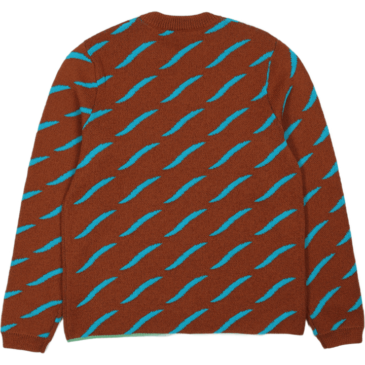 Kester Jacquard Brown
