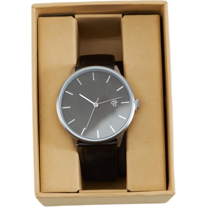 Khorshid Metal Watch Black