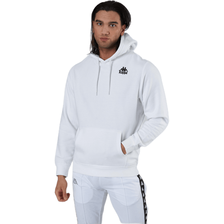 Sweat à capuche Willie blanc