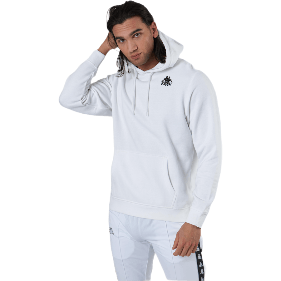 Sweat à capuche Willie blanc