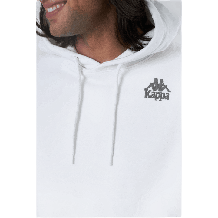 Sweat à capuche Willie blanc