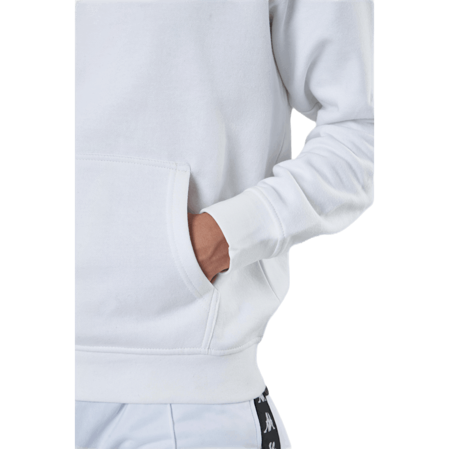 Sweat à capuche Willie blanc