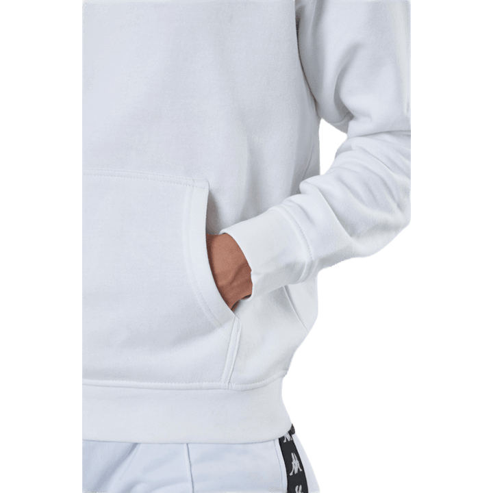 Sweat à capuche Willie blanc