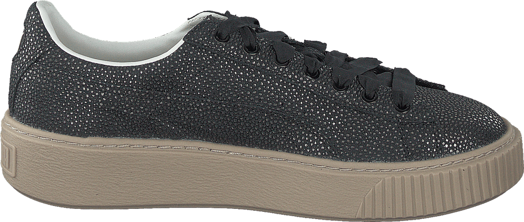 Basket Platform Lux Womens Black