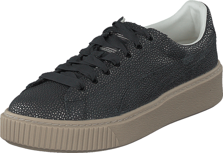 Basket Platform Lux Womens Black