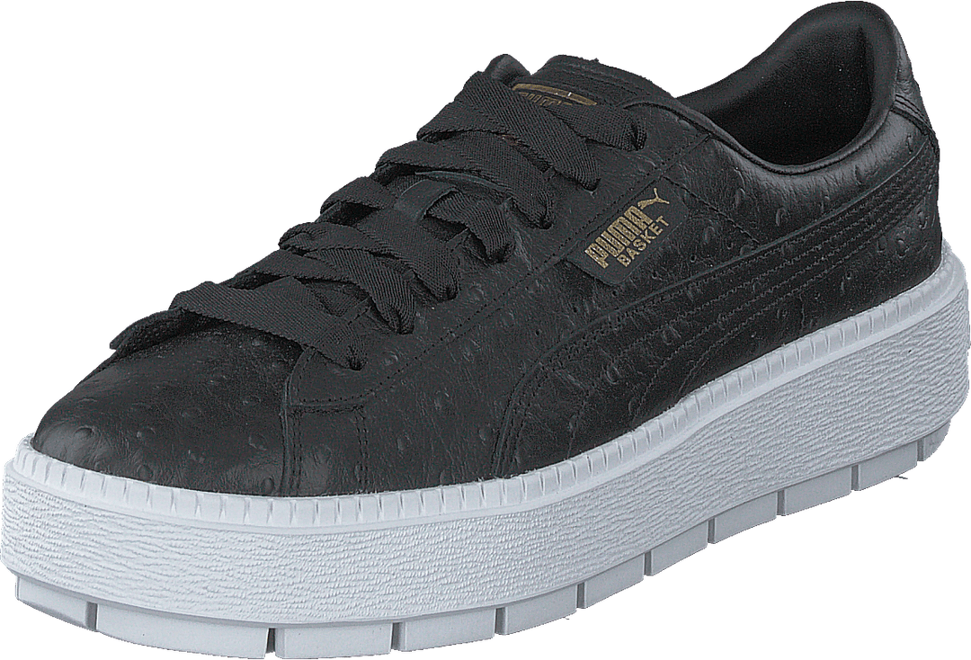 Platform Trace Ostrich Wmns Black