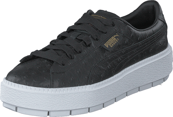 Platform Trace Ostrich Wmns Black
