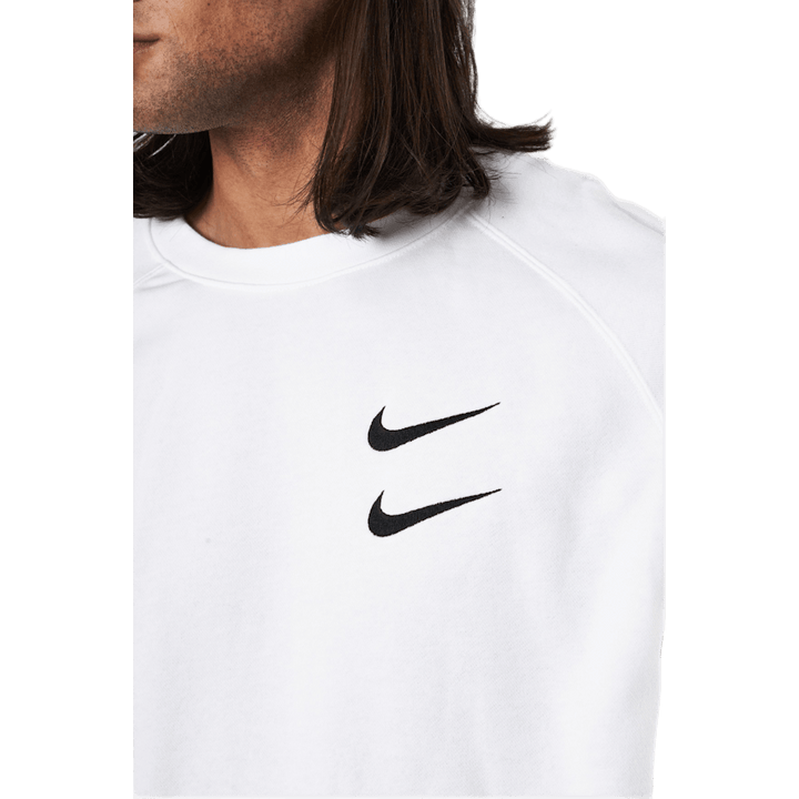 French Terry Crewneck White