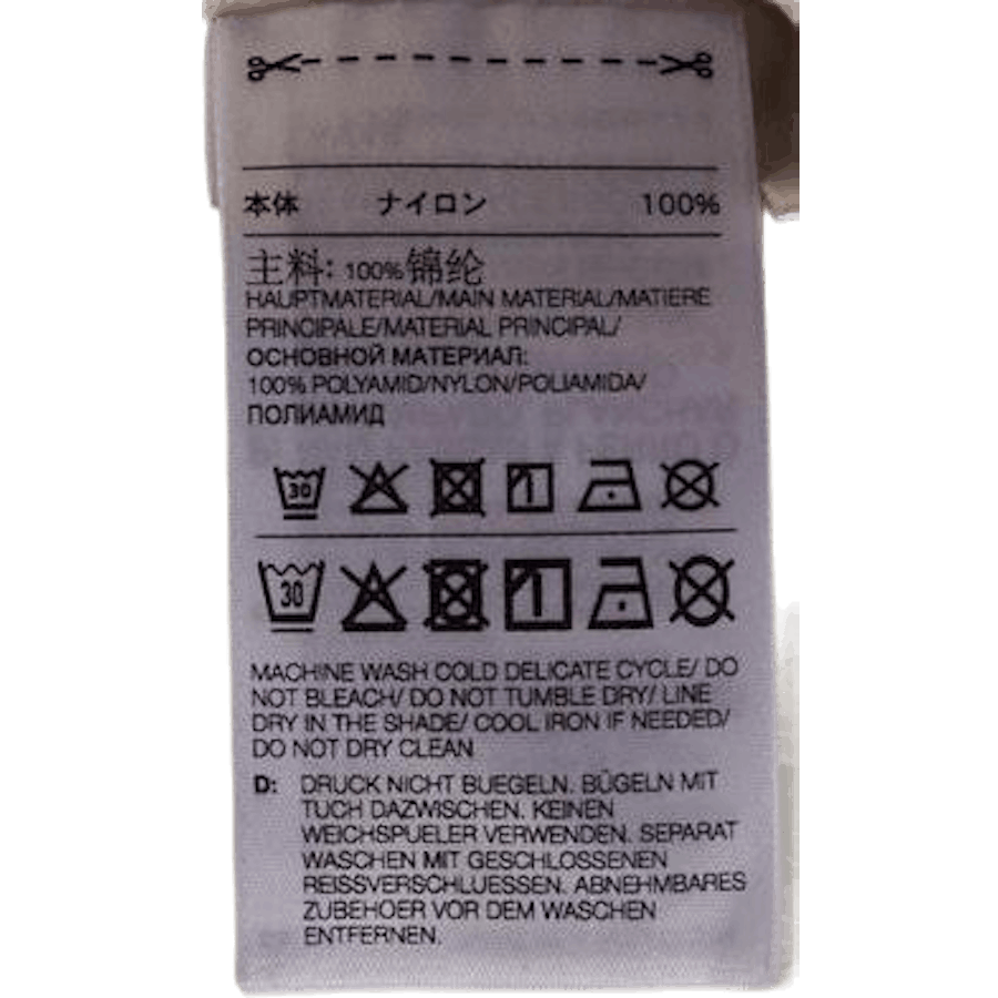 Aop Sailing Poncho White