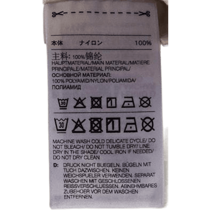 Aop Sailing Poncho White