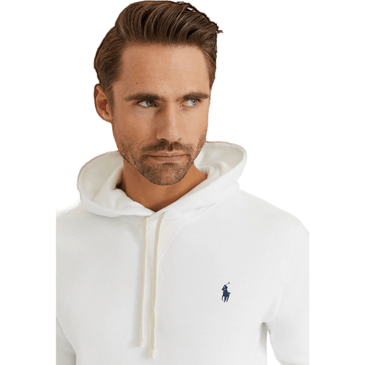 The RL Fleece Hoodie White/C7996