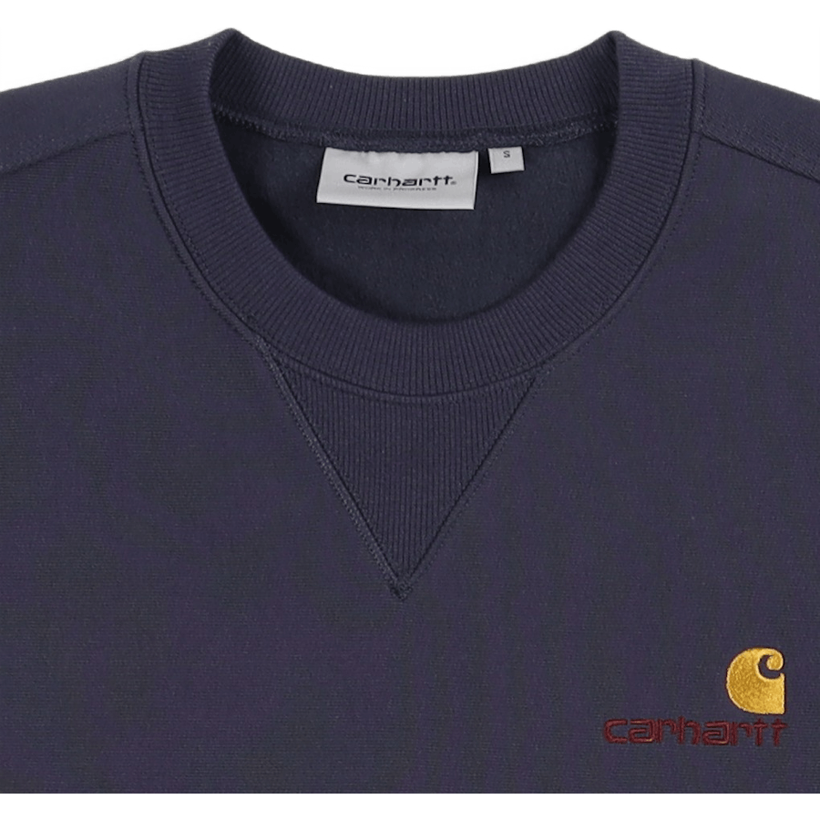 Mikina American Script Blue