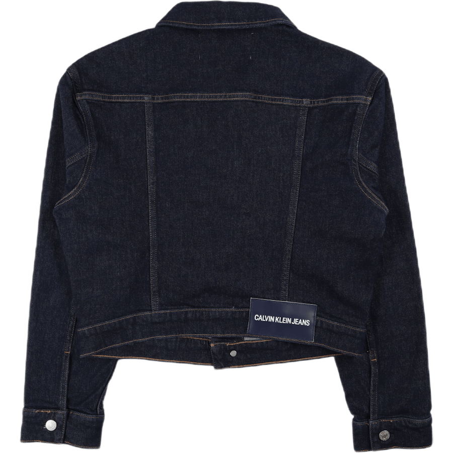Cropped Omega Trucker Blue