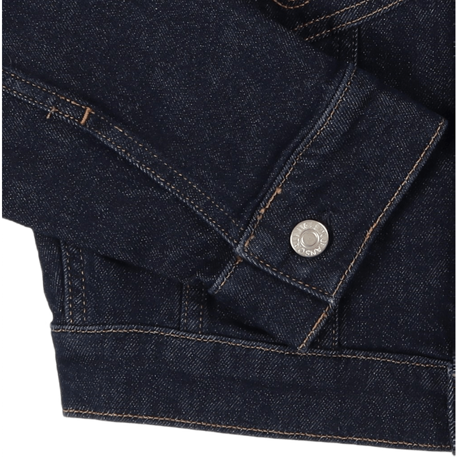 Cropped Omega Trucker Blue
