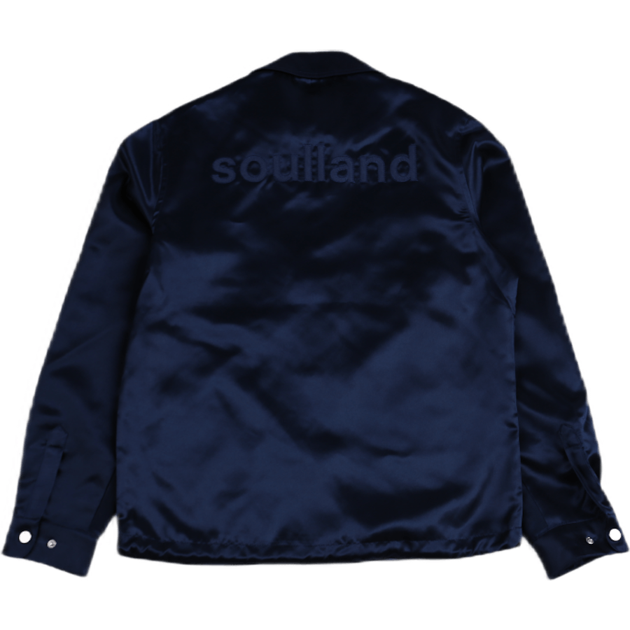 Phil Satin Light Jacket Blue
