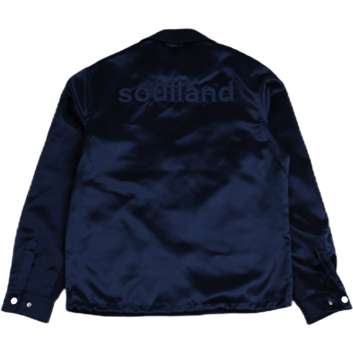 Phil Satin Light Jacket Blue