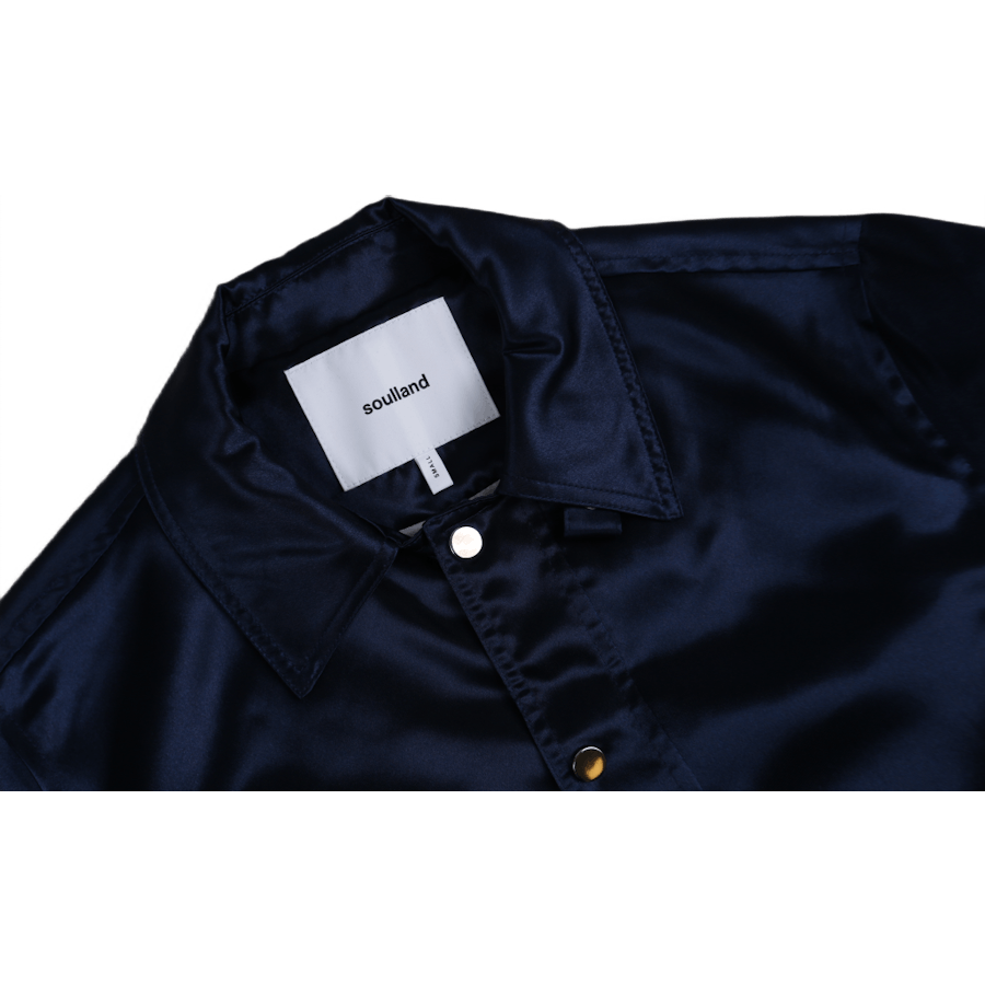 Phil Satin Light Jacket Blue