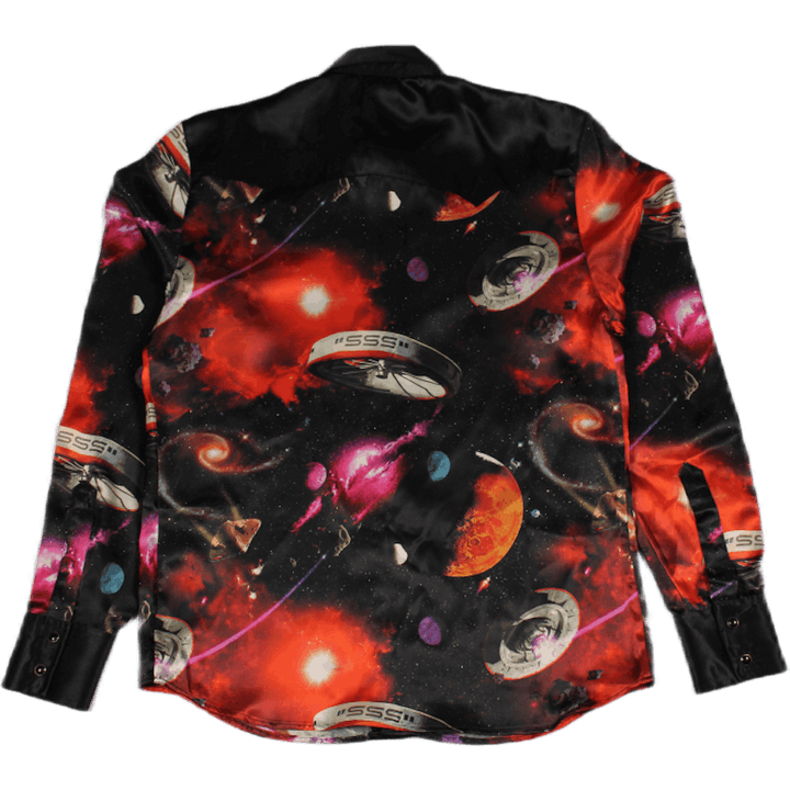 Journey Long Sleeve Western Sh Black