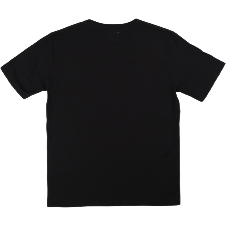 Over Size Crew Neck Pocket T-s Black