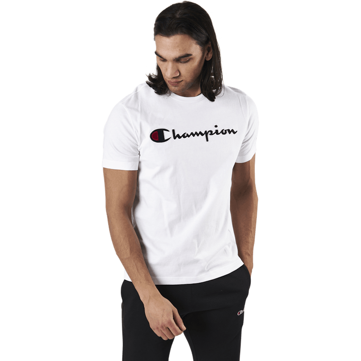 T-shirt mit Rundhalsausschnitt Wht