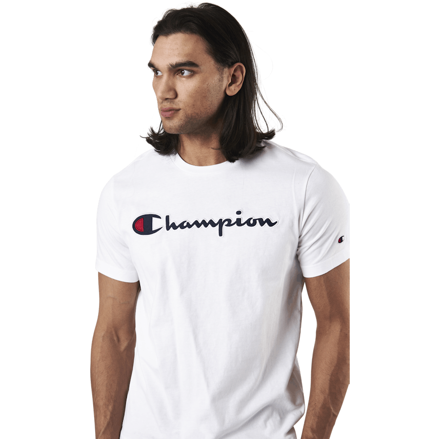 T-shirt mit Rundhalsausschnitt Wht